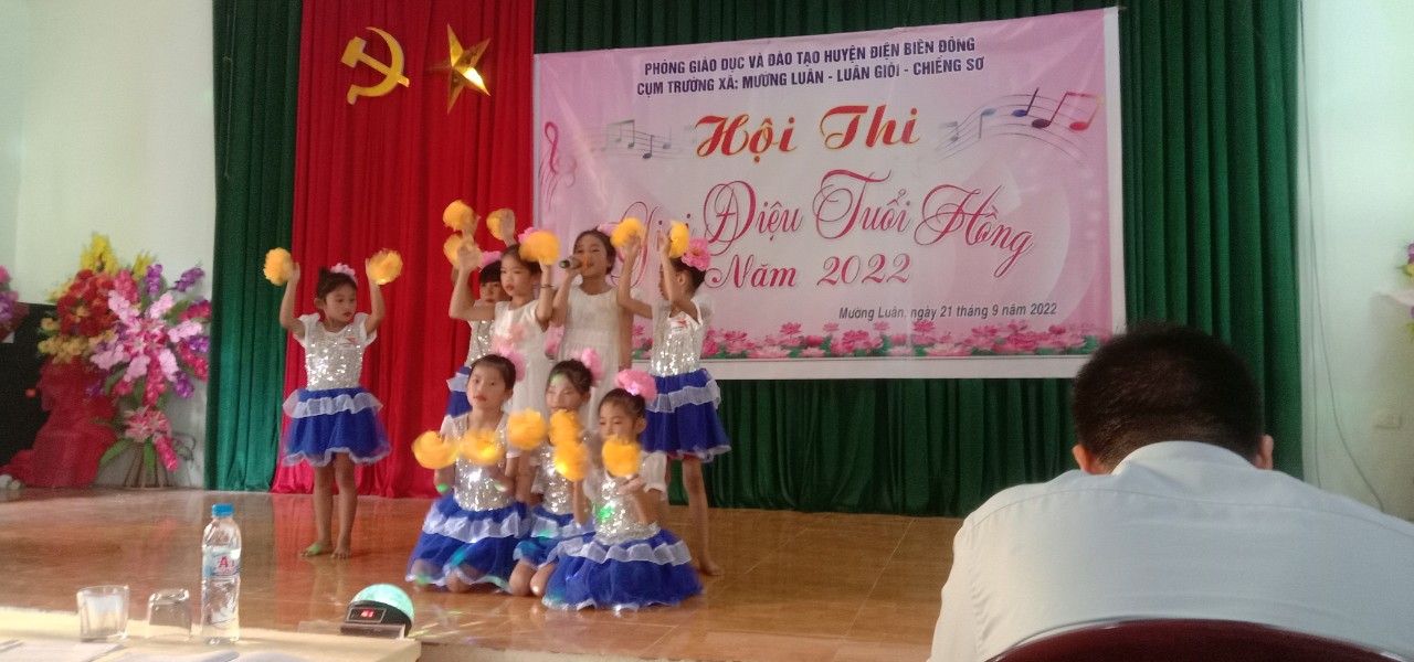 HỘI THI “GIAI ĐIỆU TUỔI HỒNG” CỤM TRƯỜNG XÃ MƯỜNG LUÂN - LUÂN GIÓI - CHIỀNG SƠ